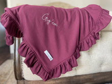 Load image into Gallery viewer, Burgundy Waffle knit