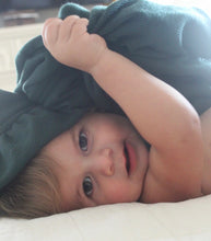 Load image into Gallery viewer, Hunter green waffle knit