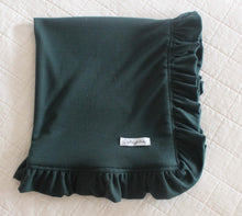 Load image into Gallery viewer, Hunter green waffle knit