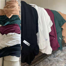 Load image into Gallery viewer, Burgundy Waffle knit