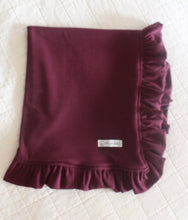 Load image into Gallery viewer, Burgundy Waffle knit