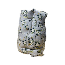 Load image into Gallery viewer, Grey floral Nap Mat