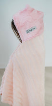 Load image into Gallery viewer, Pink plush on pink towel
