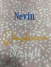 Load image into Gallery viewer, Navy &amp; white gingham
