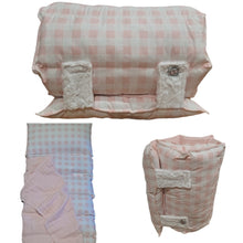 Load image into Gallery viewer, Pink &amp; white gingham
