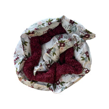 Load image into Gallery viewer, Light color floral with maroon
