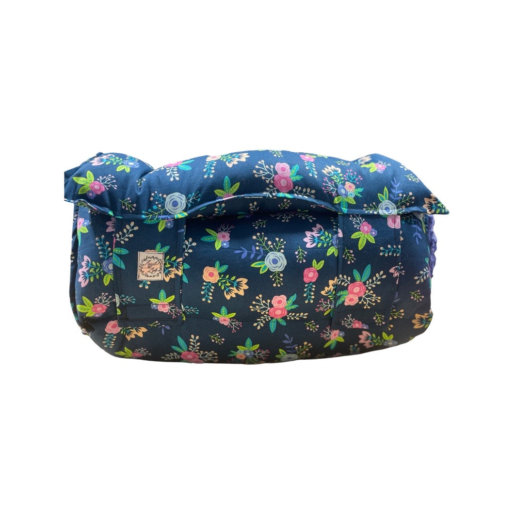 Navy floral