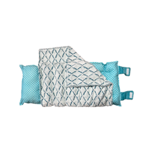 Load image into Gallery viewer, Teal dot with frosted lattice
