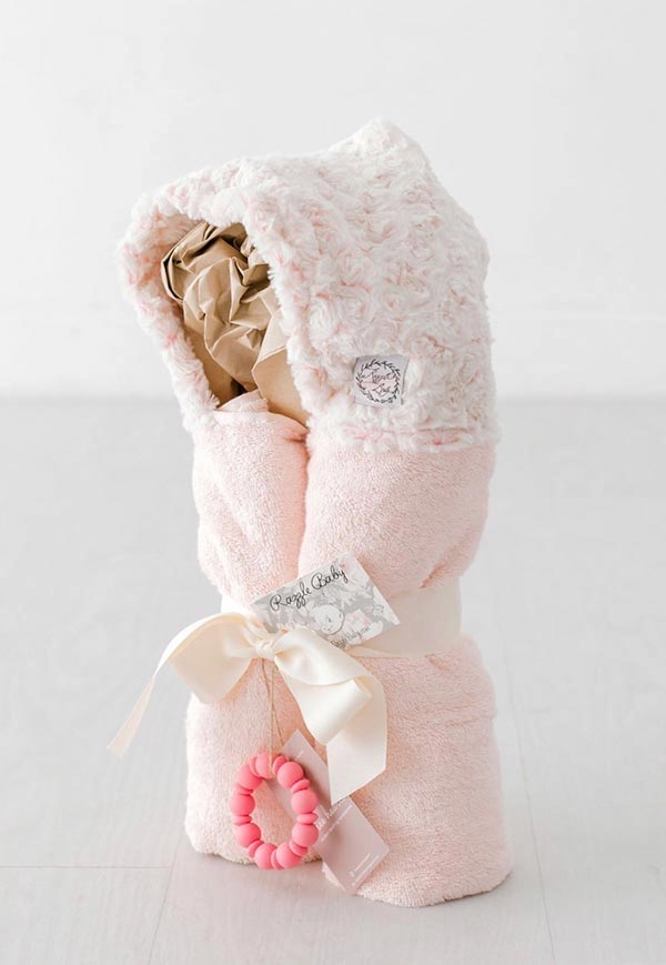 Pink Hooded Towel